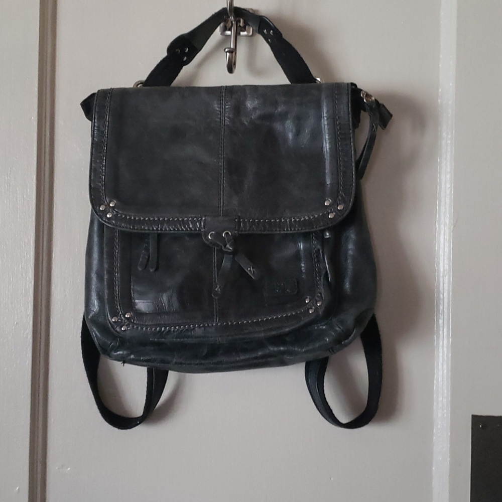 Sak Awesome distressed black Leather RockNRoll!